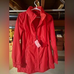 New with tags Paradox Women's Vibrant Red spring Jacket size small